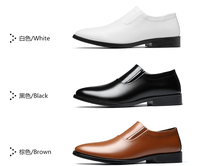 Nouvelles Chaussures Habillées Plates pour Hommes, de Haute Qualité, à Bout Rond, Rehaussantes, Souples, Respirantes, Antidérapantes, en Maille, pour l'Automne, le Bureau et les Mariages