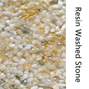 Environmentally Friendly and Durable Washed Stone <b>Aggregate</b> Concrete Washed Stone Resin Coating - Product Image 3