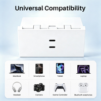Module de prise USB universel NEPCI 90x45mm 140W 28V PD3.1 à charge rapide, chargeur mural USB C+C XJY-USB-72B-140CC 100-240V CE