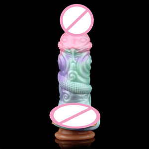 Lurking Crown Hollow Penis Vaina Fantasy Monster Cock Sleeve Diseño <span class=keywords><strong>de</strong></span> agrandar para el juego sexual masculino - Product Image 2