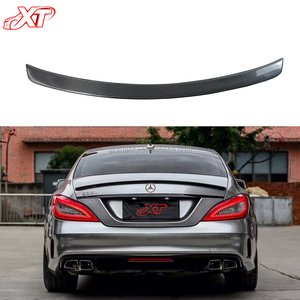 Aile arrière de coffre en Fiber de carbone Style C218 AMG pour Mercedes Benz W218 CLS350 63 500 kit de carrosserie de becquet arrière - Product Image 1