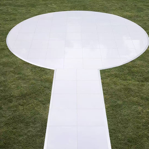 Vente Flash : Élégante Piste de Danse Extérieure Ronde et <span class=keywords><strong>Allée</strong></span> de Mariage – Design Durable et Antidérapant, Idéal pour une Décoration Romantique de Mariage - Product Image 5