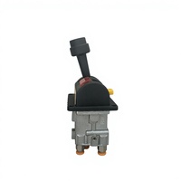Vanne de levage pneumatique directionnelle manuelle à commande proportionnelle, joystick hydraulique, levier de camion basculant pneumatique ADC12 0.6-1.2Mpa