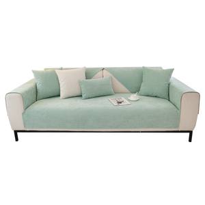 Coussin de canapé imperméable de qualité supérieure, couleur unie, en chenille, antidérapant, housse toutes saisons pour les propriétaires de chats - Product Image 5