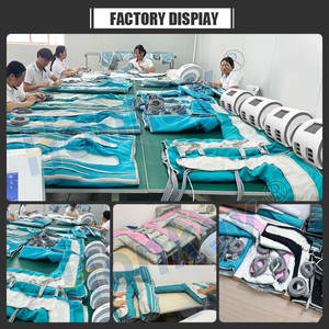 Appareil de pressothérapie à pression d'air réglable combiné à un massage oculaire par électrostimulation et à un effet amincissant - Product Image 6