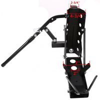 Support de remorquage pour moto avec attelage de 2 pouces, nouveau