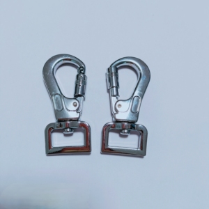 Thép Hợp kim kẽm 25mm mạ crôm bạc/đen xoay móc cho dây xích chó & hành lý - Product Image 6