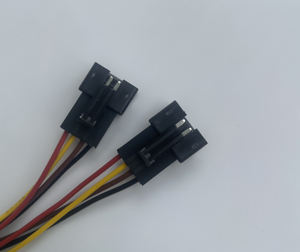 Kabel kawat konektor jst Pria & Wanita, Kustom lampu led rgb colokan konektor 2pin 3pin 4pin 5pin sm - Product Image 2