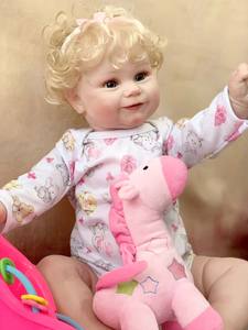 Poupée Reborn Sam Dropshipping Girl Black Rabbit Mobi Early Birth, lit double couche, chaussures en cuir, entièrement assemblée - Product Image 2