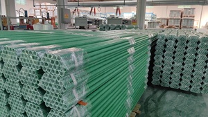 Tiges/Tubes en fibre de verre FRP réutilisables, durables 15 ans, et piquets de jardin flexibles en fibre de verre pour la culture des pois des neiges - Product Image 6