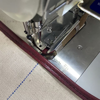 Machine à coudre tubulaire à point noué simple RN-8BV - Type de pied de table, adaptée pour la couture de cuir triple couche à usage intensif