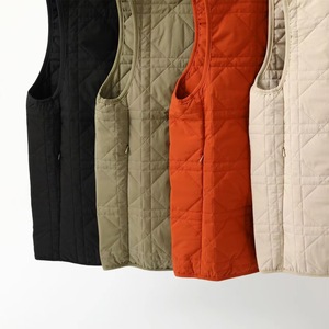 <span class=keywords><strong>Gilet</strong></span> de <span class=keywords><strong>chasse</strong></span> court en nylon léger <span class=keywords><strong>matelassé</strong></span> en losanges, réversible, sans manches, avec doublure boutonnée, pour l'automne - Product Image 4