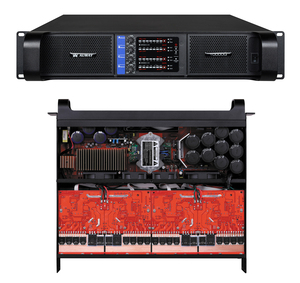 Auway fp10000q Bộ khuếch đại công suất kỹ thuật số lớp td 4 kênh 4x1350W 8Ω vua du lịch ổn định cao - Product Image 3