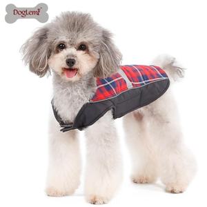Manteau de veste d'hiver pour chien de style classique de luxe personnalisé vêtements pour animaux de compagnie en coton de qualité supérieure avec motif imprimé de printemps - Product Image 3