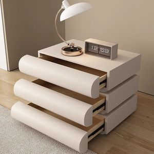 Best-selling lighting <strong>circular</strong> smart <strong>bedside</strong> <strong>table</strong> with two or three drawers luxury <strong>bedside</strong> <strong>table</strong> - Product Image 3