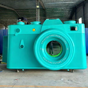 Nouvelle conception, faible coût, <span class=keywords><strong>maison</strong></span> capsule Luban en forme d'appareil photo, utilisable pour les camions de crème glacée, les camions de nourriture, les camions de café mobiles - Product Image 3