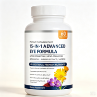 Capsules de lutéine pour le soutien oculaire, supplément nutritionnel et de santé à base de plantes, alimentaire