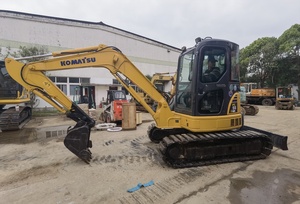 Excavatrice Komatsu PC55MR d'occasion à prix avantageux, bon état, mini-pelle PC55 pour la construction - Product Image 3