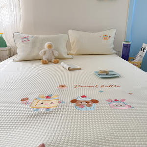 Juego de Tres Piezas de Colchoneta Refrescante <span class=keywords><strong>Dudu</strong></span> de Acrílico con Bordado de Dibujos Animados, Lavable a Máquina, Resistente a la Abrasión, de Gran Peso, Ajustable, para Verano - Product Image 3