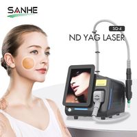Machine laser portable Nd:YAG pour l'élimination des tatouages et le rajeunissement cutané, laser picoseconde 1064 nm 532 nm Q-Switch, modèle prise AU, réparation