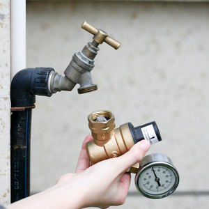 3/4Inch Reduceerventiel Waterdrukregelaar Ventiel Messing Met Gauge - Product Image 4