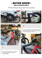 TOSEEK T800 Carbonfaser Integrierter Rennrad-Lenker 28,6mm Vorbau-Durchmesser Kostenlose Fahrradcomputer-Halterung Fahrradlenker-Teile