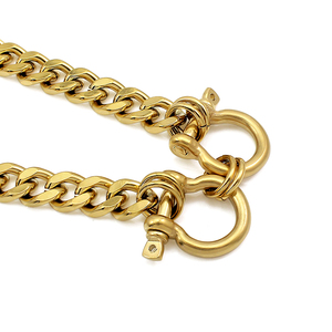 Nuova collana di novità personalizzata estetica in acciaio inossidabile ciondoli catena gioielli regalo Collares De Moda Mujer Charms gioielli - Product Image 3