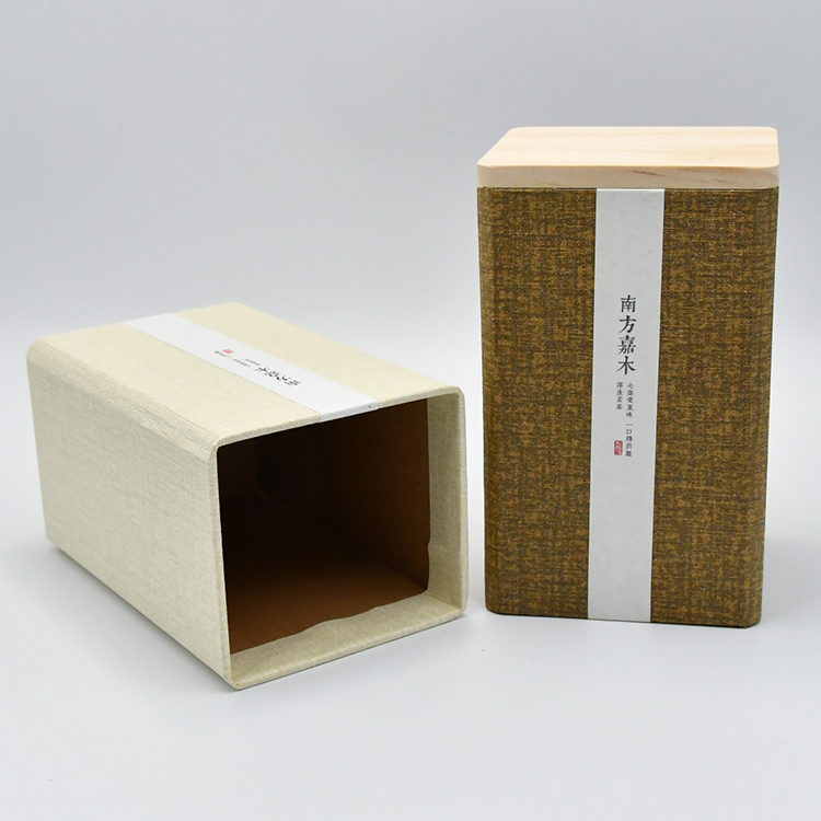 Kraft Paper Tube Tea Recycled Eco Friendly Custom Design Food Paper Tube Packaging For Tea with metal lid