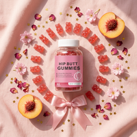 Gummies BBL pour le soutien des courbes féminines à marque privée, complexe de racine de Yam sauvage et de Maca pour le bien-être corporel féminin