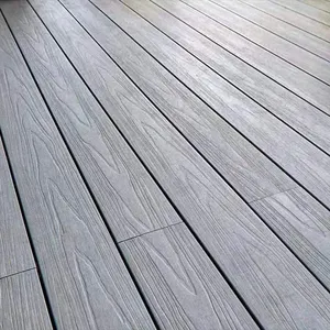 Nhà Máy Giá Gỗ nhựa composite decking sàn ngoài trời co-đùn WPC sàn Composite Board thiết kế decking 148*23 Mét