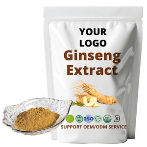 Yüksek kaliteli Ginseng tozu suda çözünür % Ginseng özü tozu standart 5%-80% Ginsenosides Ginsenosides adedi 1 KG - Product Image 2