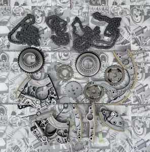 Kit de tendeur de chaîne de distribution d'usine pour VW Touareg Audi S5 A8 S8 Q7 4.2 5.2 FSI BAR BVJ BSM BUJ CAUA 06E109465AQ 06E109465AM - Product Image 2