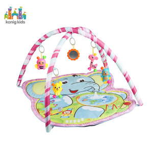 <span class=keywords><strong>Konig</strong></span>-alfombra de juegos para bebés, colchoneta de actividades suave personalizada para dormitorio, gimnasio para bebé recién nacido con juguete colgante para cuna - Product Image 1