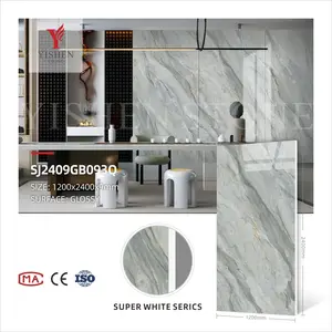 1200x2400热卖陶瓷抛光玻璃大理石地板瓷砖抛光玻璃大理石外观平板墙砖