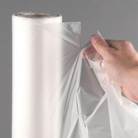 Fabrieksdirecte transparante platte zakken voor verse producten, op rol, voor bakkerijen, snacks, brood en verpakkingen.