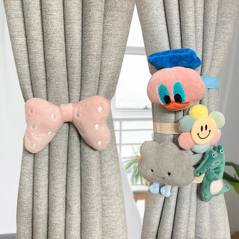 Raff halter Cartoon Tier wolken Vorhang halter Vorhang binden zurück für Mädchen Kinder