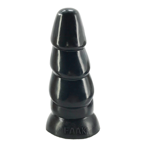 FAAK insérable longueur 15.5cm 6 "5.2cm grand épais Silicone <span class=keywords><strong>Anal</strong></span> jouets réaliste gode godemichet <span class=keywords><strong>Anal</strong></span> noir jouets sexuels adulte pour hommes - Product Image 3