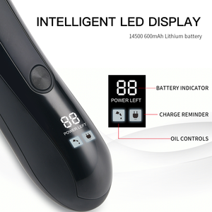 PRITECH-ماكينة حلاقة رجالية, ماكينة حلاقة رجالية مقاومة للماء قابلة لإعادة الشحن لتنظيف شعر العانة وشعر الجسم - Product Image 4