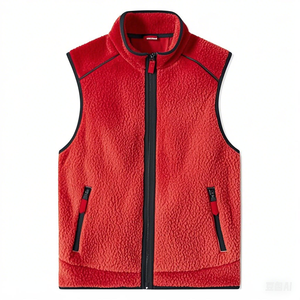 AQTQ fabbrica di sartoria per abbigliamento primavera e autunno edizione <span class=keywords><strong>Gilet</strong></span> di <span class=keywords><strong>lana</strong></span> logo personalizzato <span class=keywords><strong>Gilet</strong></span> in pile da <span class=keywords><strong>uomo</strong></span> - Product Image 3