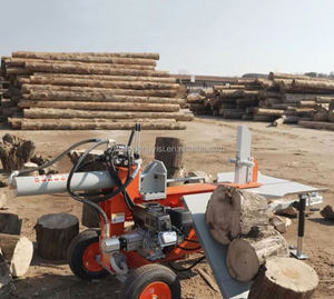8T Electric Hydraulic Automatic Wood <b>Splitting</b> <b>Machine</b> Small Household Rural Wood Cutting Machinery for Woodworking Projects - Product Image 5