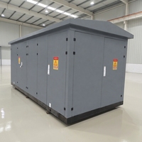 Poste de distribution industriel préfabriqué en acier intégré Zhong'an Electric ZBW-12/0.4-1600, distribution d'énergie haute tension 12 kV