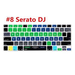 แผ่นซิลิโคนปิดคีย์บอร์ดสำหรับ PS Serato DJ VIM พร้อมปุ่มลัด สำหรับ Macbook <span class=keywords><strong>Pro</strong></span> 13 15 17 - Product Image 2