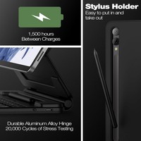 Casing Keyboard Tablet USB Type-C Nirkabel Magnetik Mekanik RGB Backlit yang Dapat Diprogram untuk Tab S10 Floating