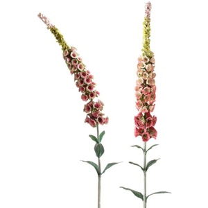 Flores artificiales de dedalera botánica, arreglo de plantas de plástico de seda para el hogar, oficina, jarrón, relleno, decoración para fiesta de boda - Product Image 1