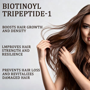 高品質育毛ビオチン-GHK 99% CAS 299157-54-3 プロカピル ビオチノイルトリペプチド-1 パウダー - Product Image 5