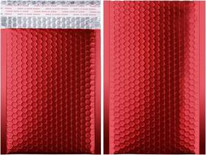 Bolsa de Correo de Burbujas Roja Mate, Resistente a Impactos y al Agua, Bolsa de Embalaje para Logística de Comercio Electrónico - Product Image 1