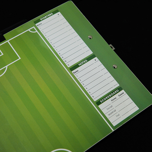 Tablero de entrenamiento deportivo de gran tamaño magnético portátil árbitro táctico tablero de PVC tablero de entrenador de fútbol de doble cara - Product Image 4