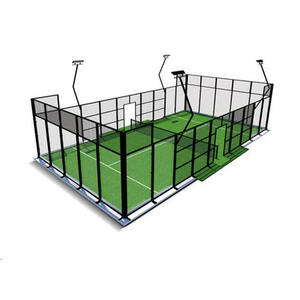 <span class=keywords><strong>Terrain</strong></span> de <span class=keywords><strong>padel</strong></span> panoramique standard FIP, équipement de <span class=keywords><strong>terrain</strong></span> de sport extérieur, structure en acier, verre trempé, <span class=keywords><strong>terrain</strong></span> de <span class=keywords><strong>padel</strong></span> - Product Image 5