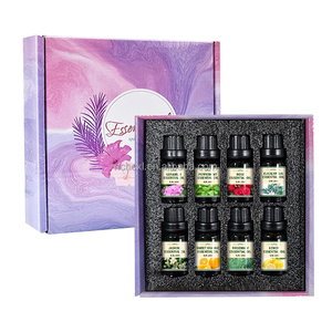 Fabricant Parfumé Usine Biologique 10pcs Set 5ml Kit d'huiles essentielles naturelles pour le corps Massage Fabrication de savon Aroma Skin Usage - Product Image 1