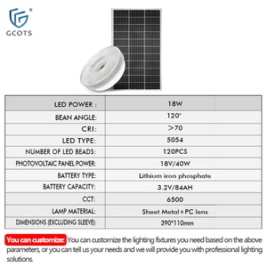 Indoor Solar <b>LED</b> <b>Ceiling</b> <b>Light</b> Aluminum Frame & Acrylic Crystal Lampshade Luxurious Design for Bedrooms & Studies & Living Room - Product Image 3